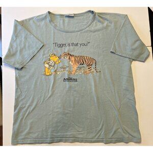 Vintage Disney World Animal Kingdom “Tigger Is That You?” T Shirt Women's 1X